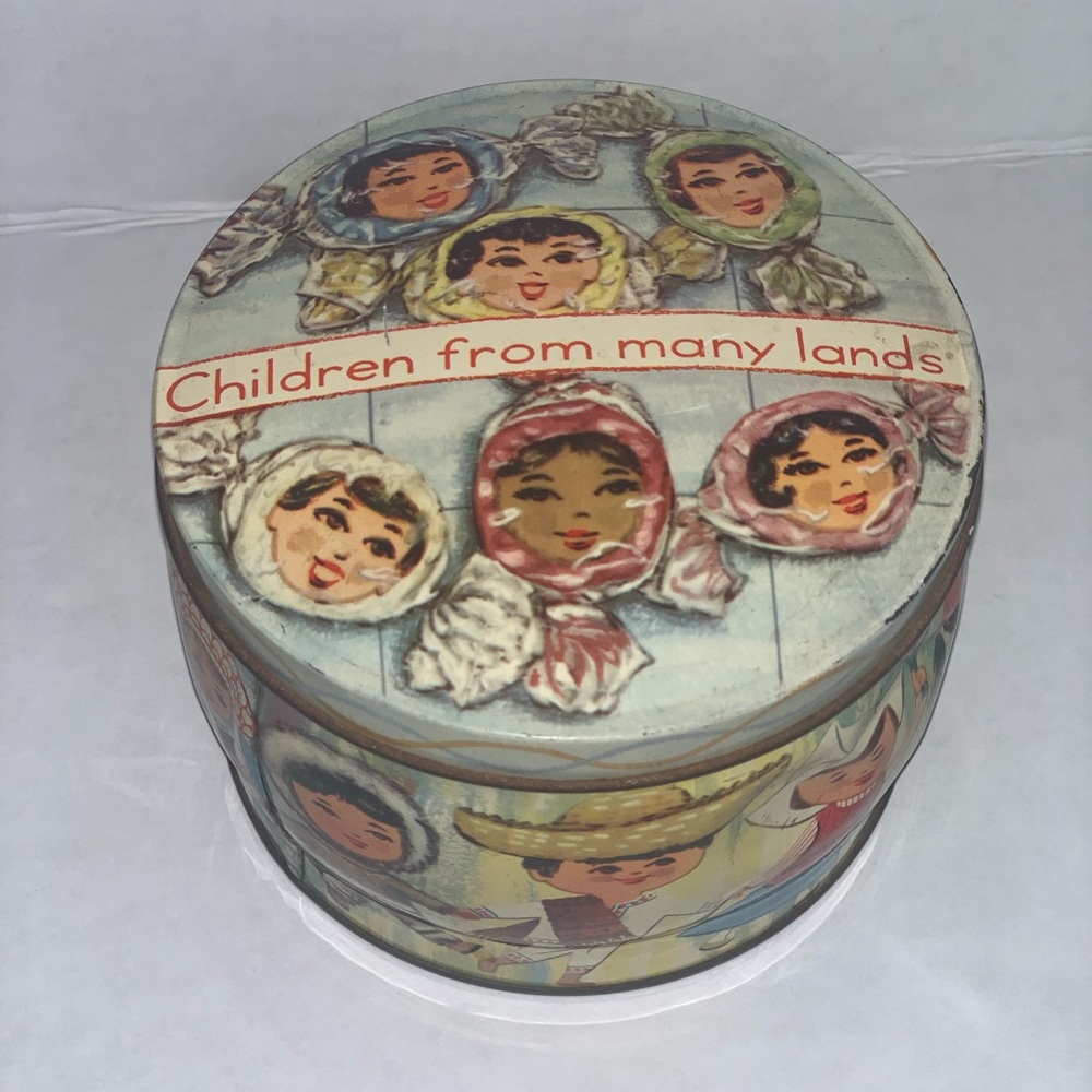 Children of Many Lands collectible tin